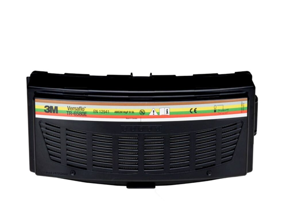 3M Versaflo Motoraangedreven ademhalingssysteem ABE2K1 HgP filter TR6580E